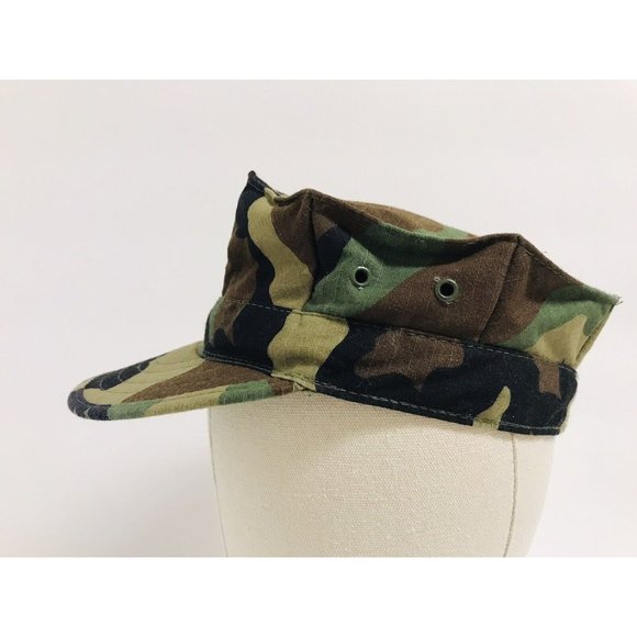 United States Marine Corps USMS Utility Hat Cap Camouflage XS - Picture 6 of 9
